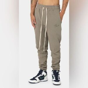 NWT Club Paradise Culture Kings Men’s Taupe Amalfi Sweatpants Joggers - Size 2XL